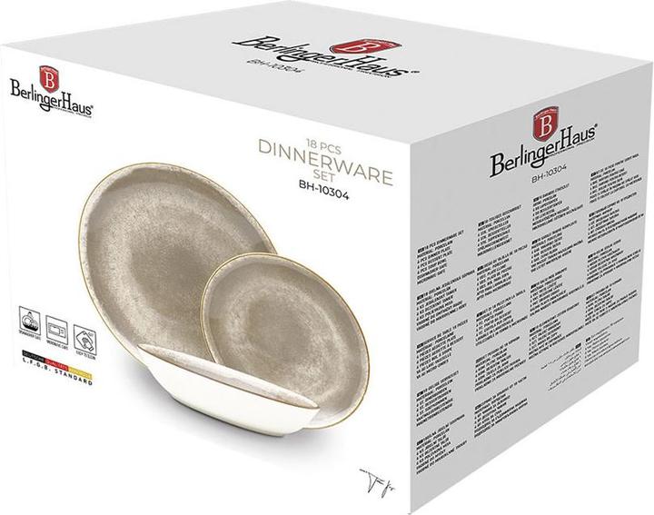 Actual product image BerlingerHaus Sahara plate set (18 pcs.)