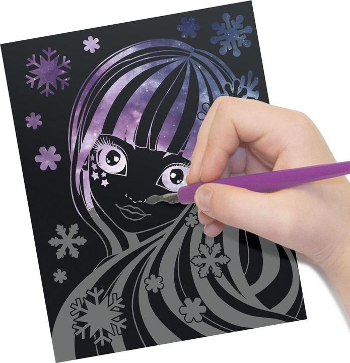 Actual product image Giochi Preziosi Scratch Pictures Nebulous Stars - Scratch Art