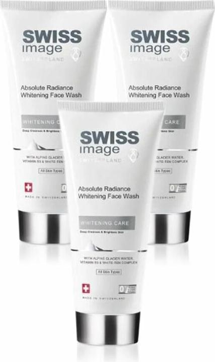 Actual product image Swiss Image Absolute Radiance Whitening Facial Cleanser 200ml (Cleansing Foam, 200 ml)