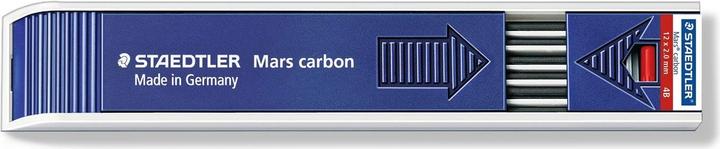 Produktbild Staedtler Mars Carbon (12 Stk., 2 mm, 4B)