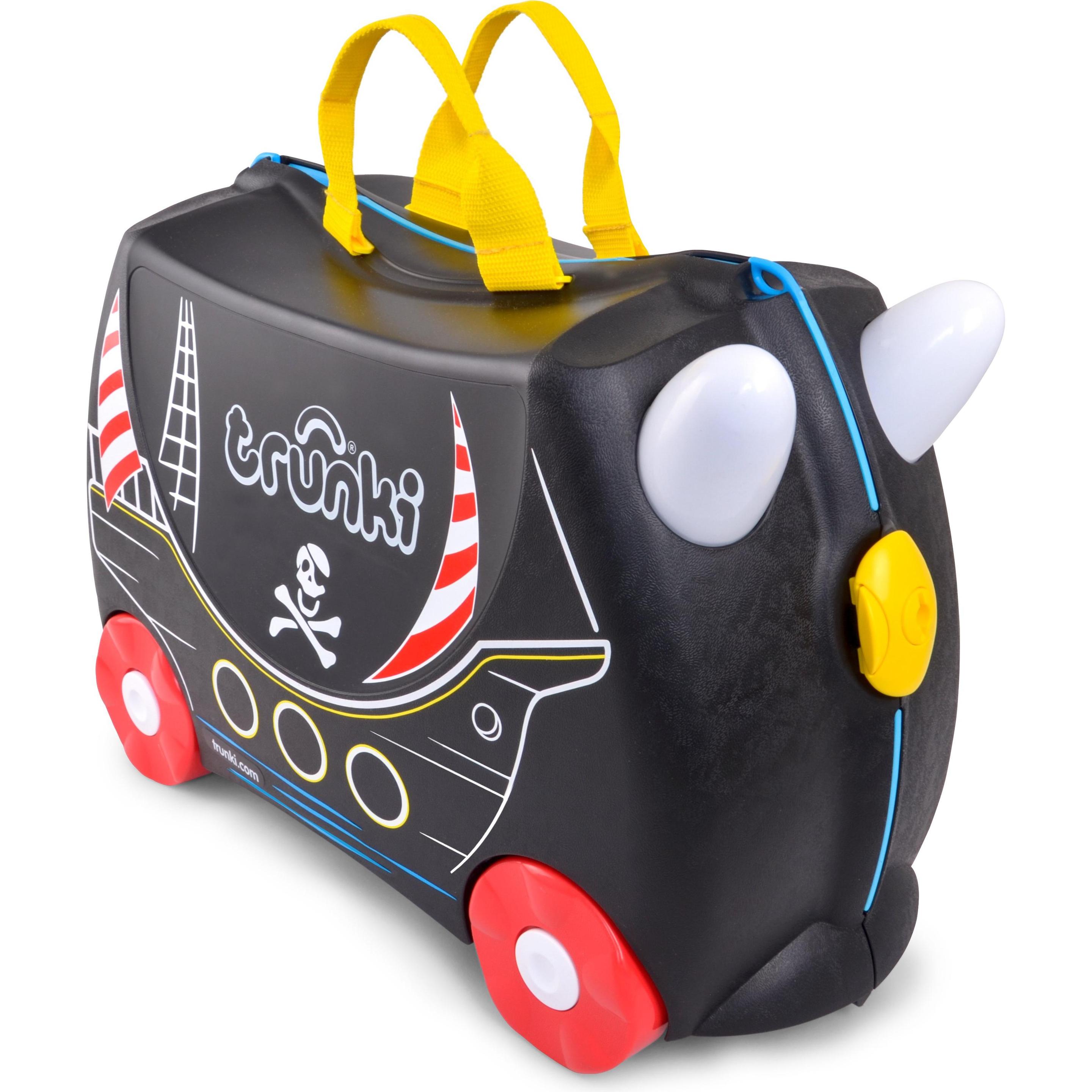 Trunki, Valigia, Ride-on, Nero, (18 l)