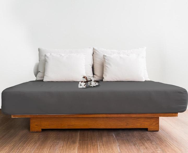 Actual product image Aspero 2 x fitted sheets made from organic cotton (90-100 x 200 x 35 cm)