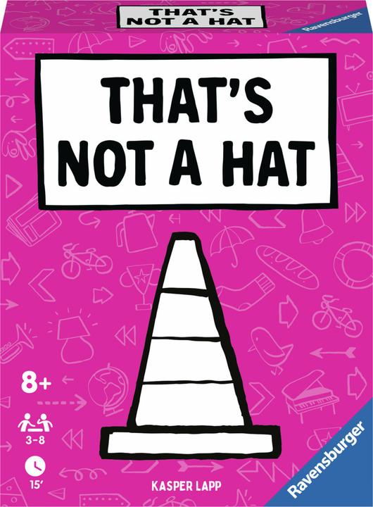Actual product image Ravensburger That's Not A Hat - bluffing game (German)