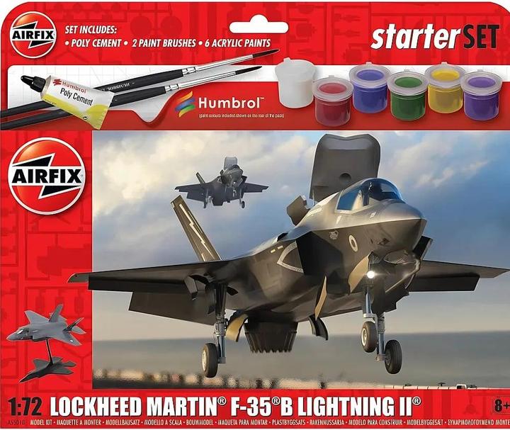 Airfix Starter Set - Lockheed Martin F-35B Lightning II