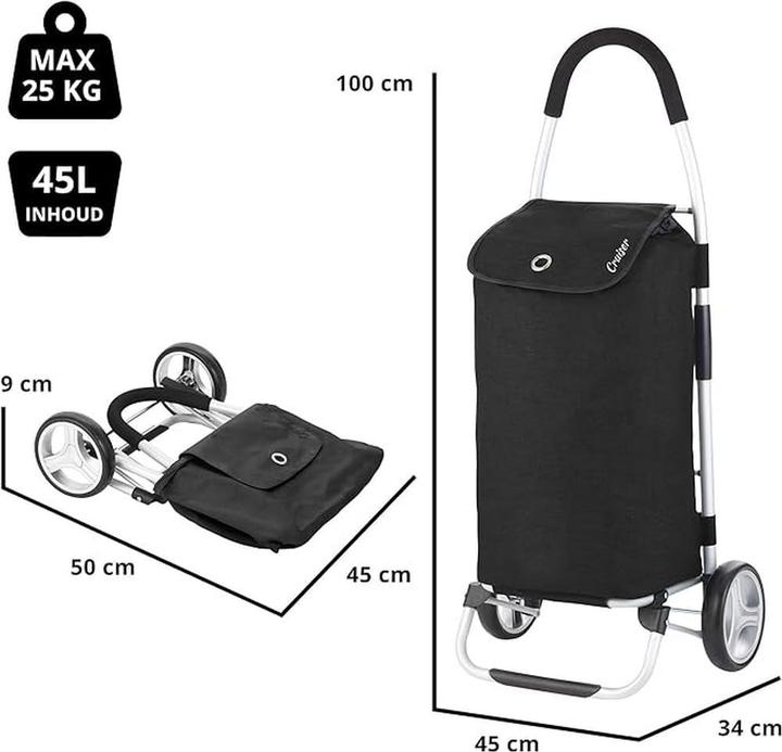 Immagine prodotto Cruiser CARRELLO CLASSICO NERO PREMIUM 604320