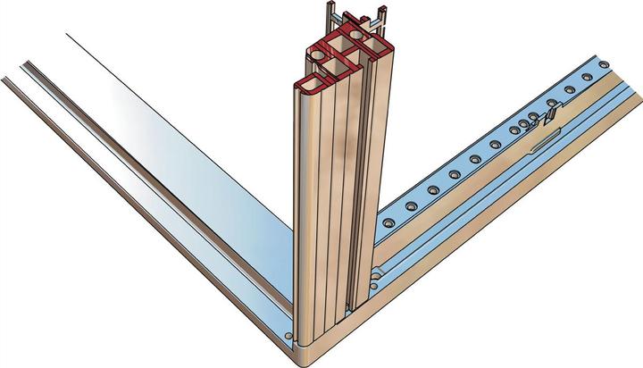Actual product image Schroff Novastar HD 19" 25U 553B 1000T RAL7021 (25 RU, 19 inch rack)
