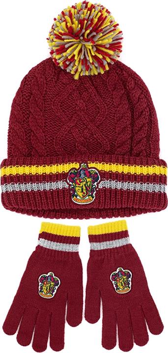 Produktbild Unisex Adult Gryffindor Beanie & Gloves Set