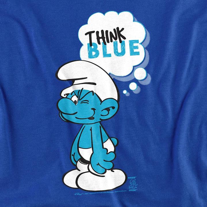 Immagine prodotto The Smurfs Think Blue TShirt (S)
