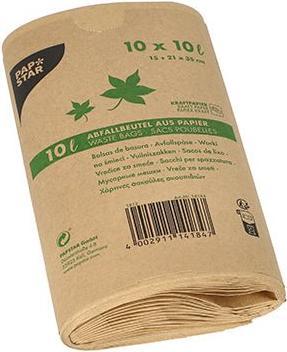 Actual product image Papstar Compost bag (10x, 10 l)