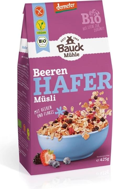 Actual product image Bauckhof Berry Muesli (425 g)