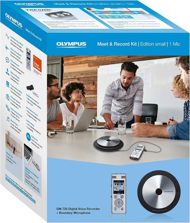 Image du produit Olympus DM-720 Kit Meet & Record petit format (4 Go)