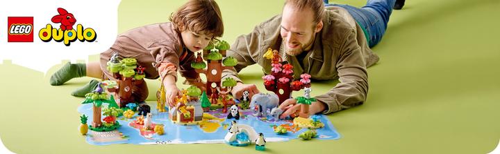 Actual product image LEGO Wild animals of the world (10975)