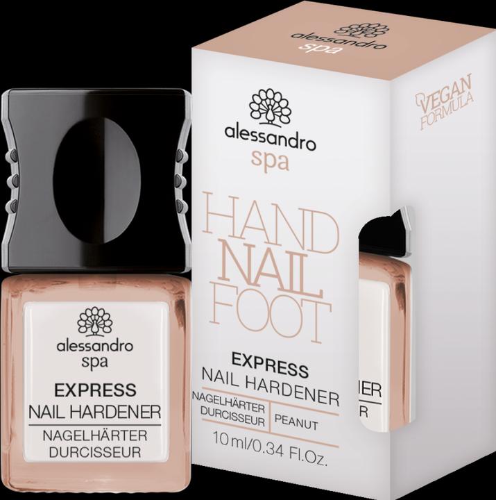 Produktbild Alessandro Emotions - Express Nail Hardener Peanut (10 ml)