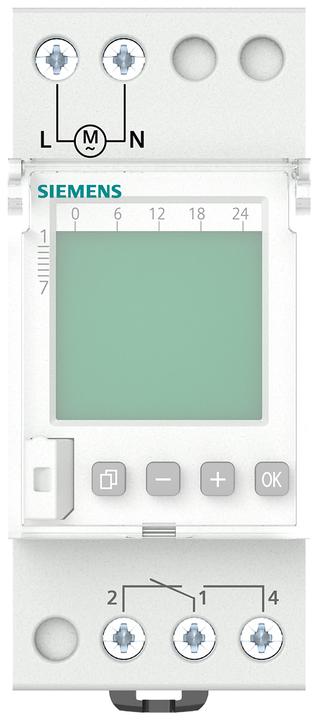 Produktbild Siemens Weekly Time Switch Digital 24V 16A 1CH