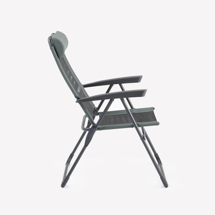Immagine prodotto Quechua Sedia da campeggio comfort pieghevole regolabile in acciaio