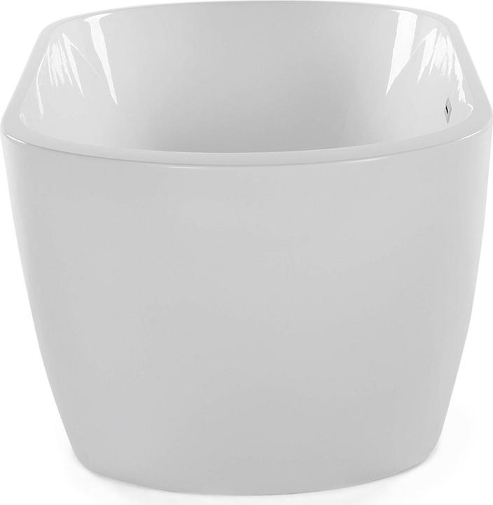 Actual product image Beliani Bath tub free-standing white oval 170 x 80 cm NEVIS (264 l, 170 cm, 80 cm)