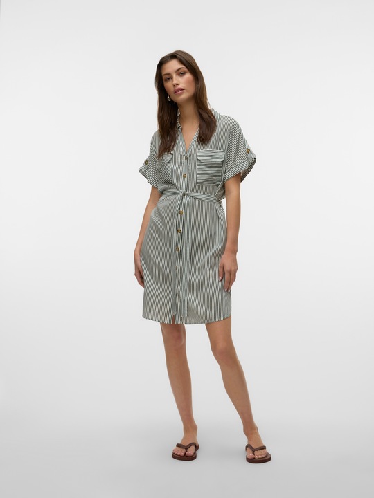 Produktbild Vero Moda Vmbumpy Ss Short Shirt Dress Wvn Ga Noos (S)
