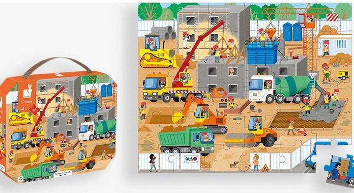 Produktbild Janod Baustelle (36 Teile)