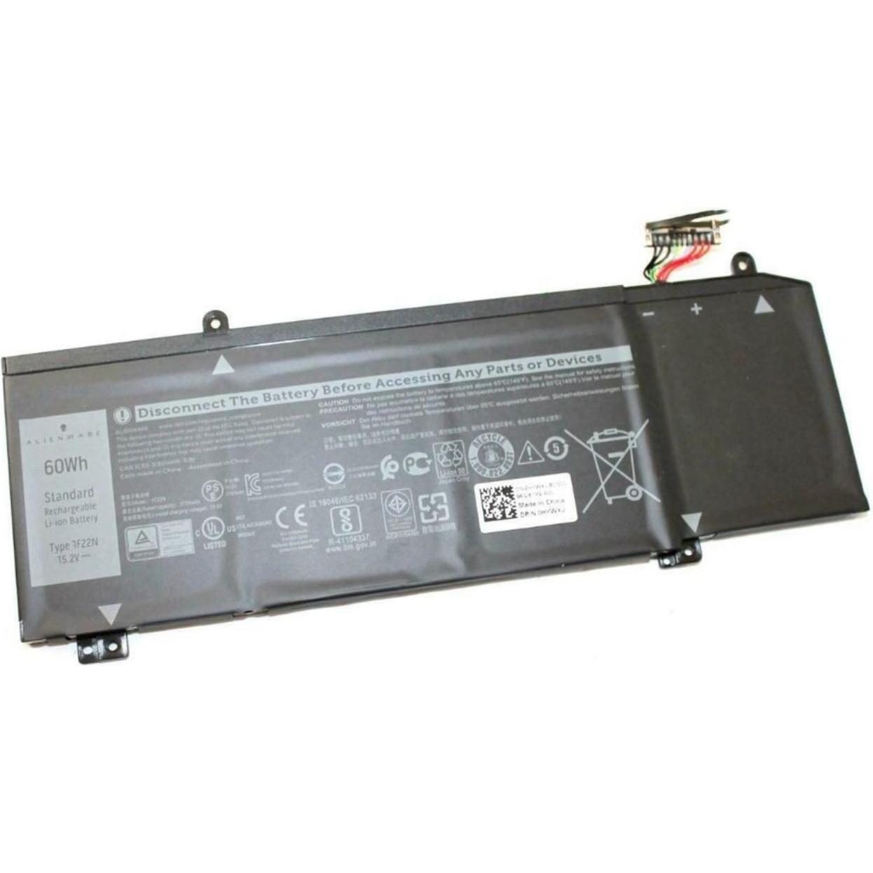 Dell Battery, 60WHR, 4 Cell (4 Zellen), Notebook Akku