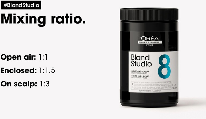 Actual product image L'Oréal Professionnel Blond Studio (8 Multi Tech Powder)