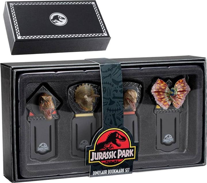 Actual product image Noble Collection Jurassic Park marque-pages Dinosaurs