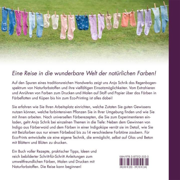 Produktbild Eco-Färben (Deutsch, 2017)