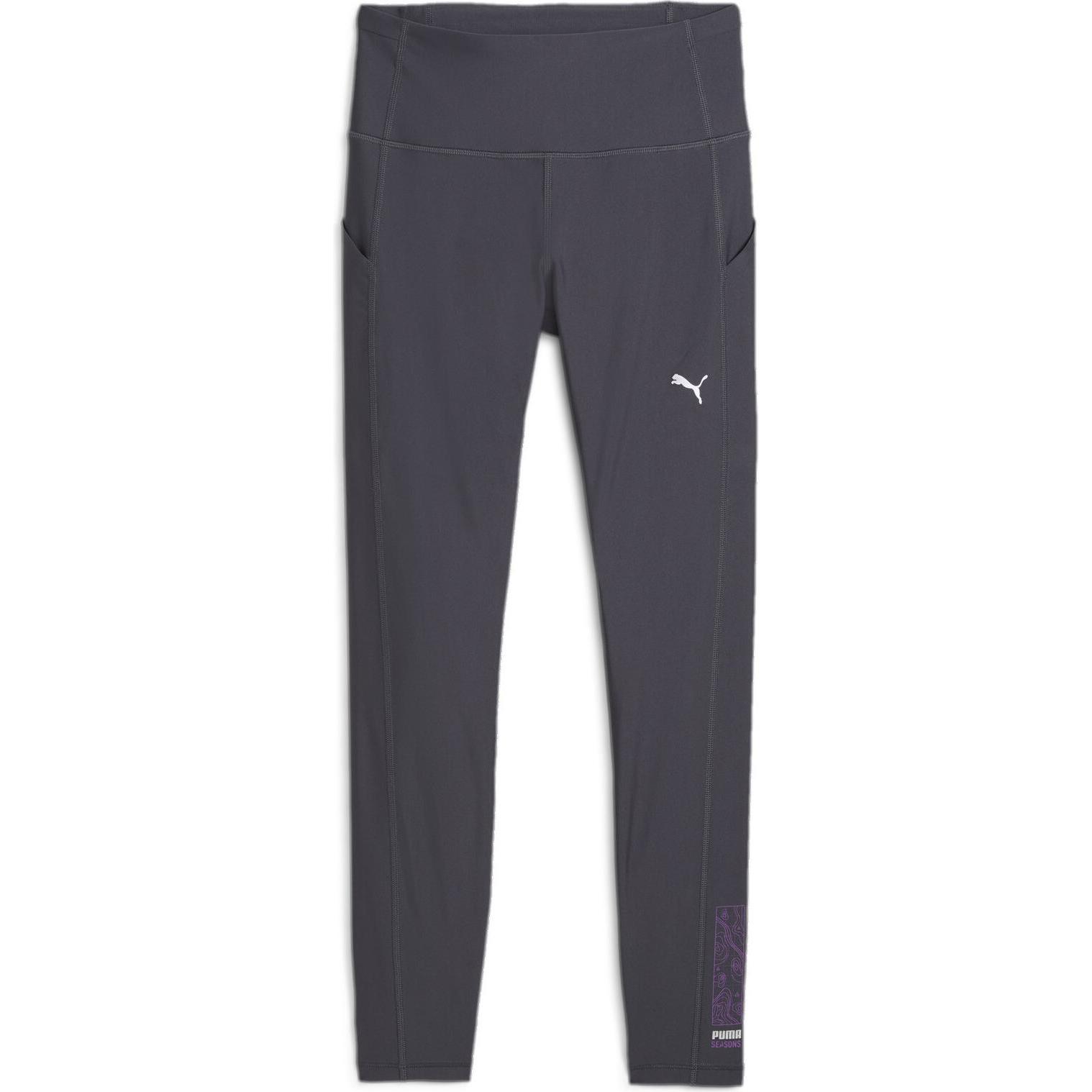 Puma, Damen, Tights, W SEASONS TRAIL FL Tight (M), Grau, M
