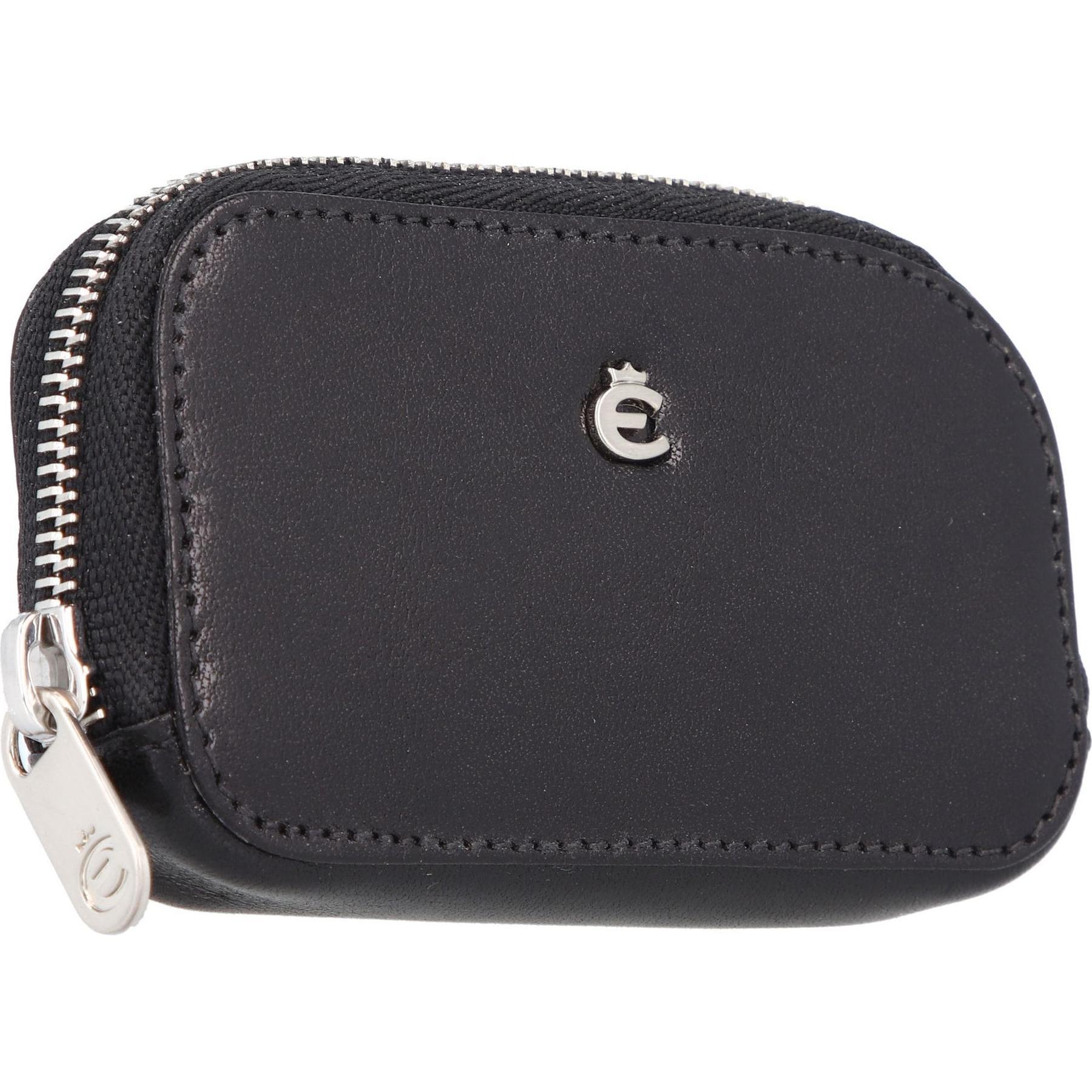 Thumbnail - Esquire, Portemonnaie, Toscana Schlüsseletui Leder 9.5 cm, Schwarz