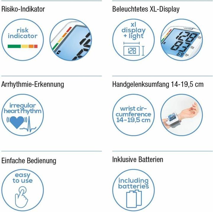 Actual product image Beurer BC 44 (Blood pressure monitor wrist)