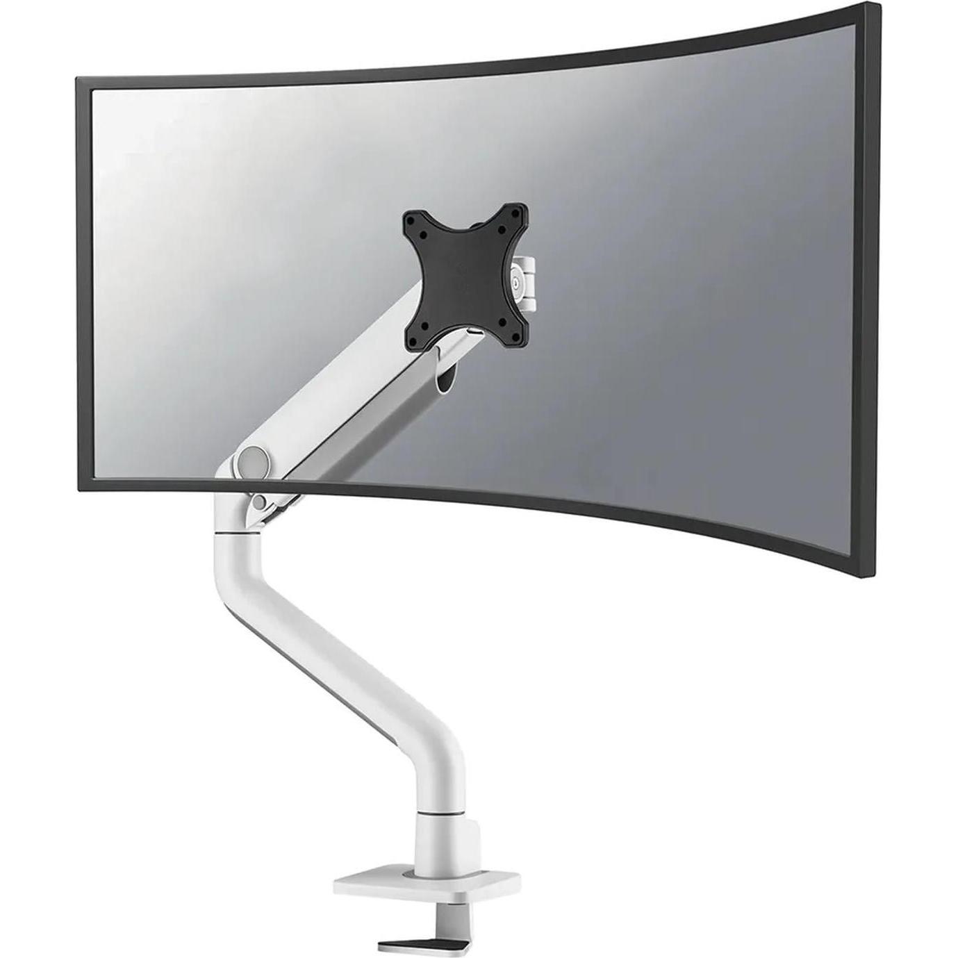 Neomounts Select Desk Mount, single disp (Tisch, 49"), Monitor Halterung, Weiss