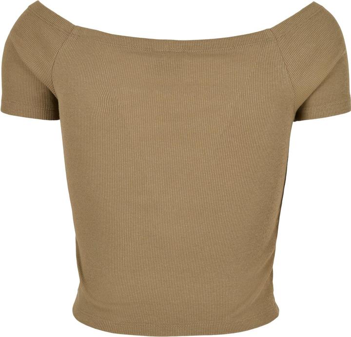 Produktbild Urban Classics Ladies Off Shoulder Rib Tee (XXL)
