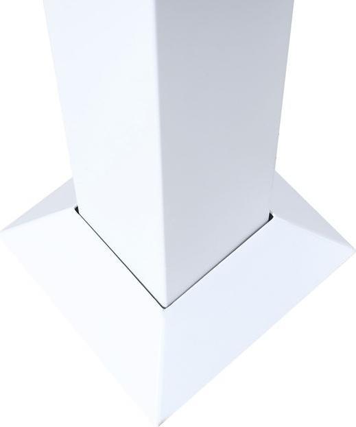 Produktbild Mendler Alu Pergola HWC-L41, Lamellen-Pavillon, stabiles 8cm-Metall-Gestell 3x6m - weiss (300 cm, 600 cm)