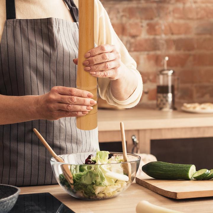 Actual product image Relaxdays spice grinder (Salt, Pepper)