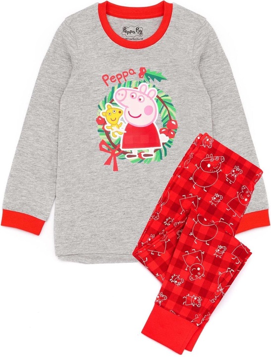 Immagine prodotto Peppa Pig Pigiama da bambina con disegno natalizio (104)