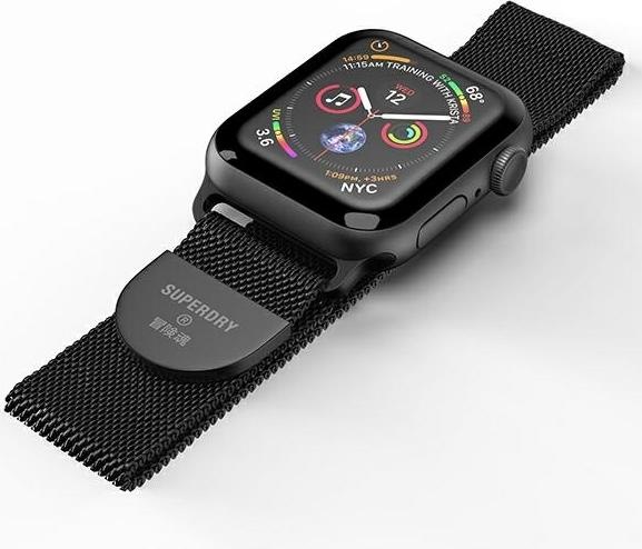Image du produit Superdry Bracelet de montre en cotte de mailles (38 mm, 40 mm, Métal, Aimant, Apple Watch Series 1, Apple Watch Series 2, Apple Watch Series 3, Apple Watch Series 4, Apple Watch Series 5, Apple Watch Series 6, Apple Watch SE)