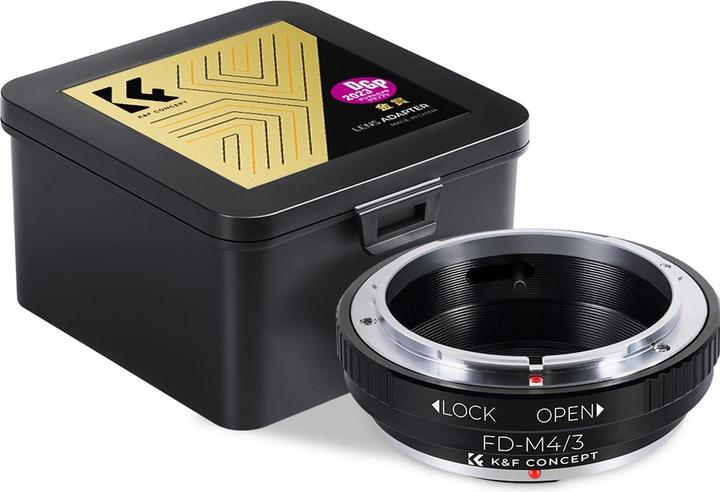 Produktbild K&F Concept High Precision Lens Adapter Mount, FD-M4/3
