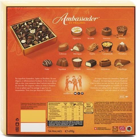 Image du produit Cailler Ambassador (490 g)
