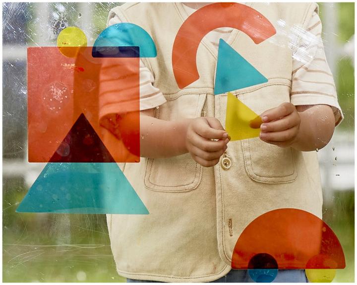 Actual product image Hape Outdoor colouring board