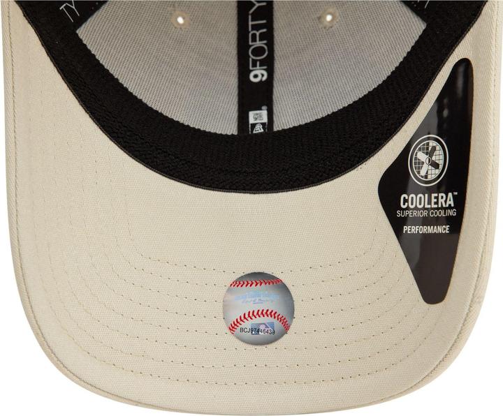Actual product image New Era 9Forty Stretch-Snap Cap - Los Angeles Dodgers beige (One size)