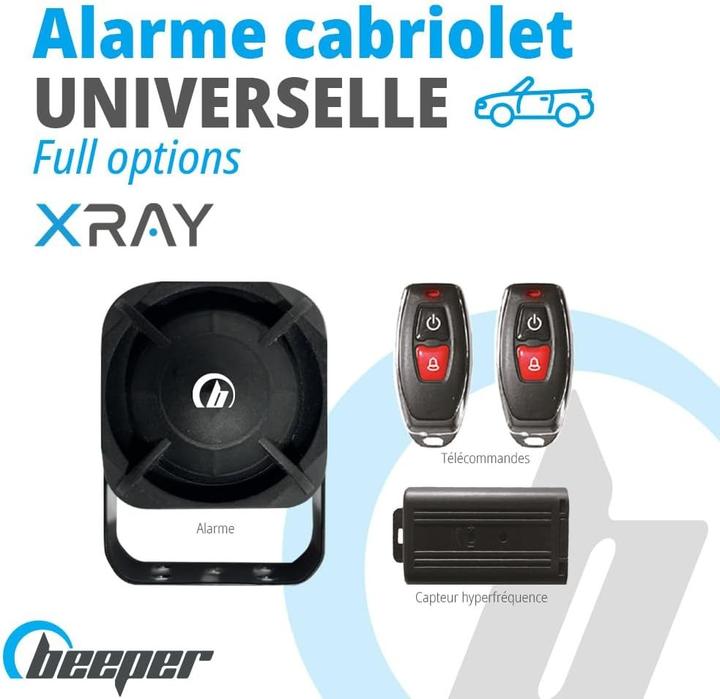 Produktbild Beeper XR5CAB Universal Convertible Alarm