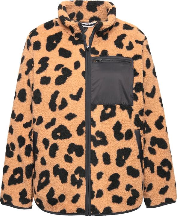 Produktbild Studio Untold Teddyjacke, Loose Shape, Leomuster (54)