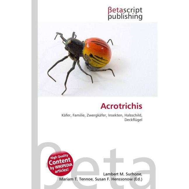 Thumbnail - Acrotrichis, Fachbücher