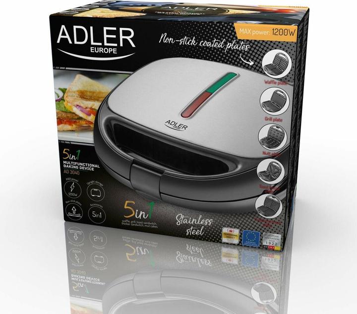 Produktbild Adler AD 3040 Sandwich-Toaster