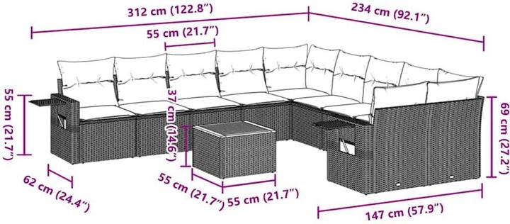 Produktbild vidaXL Eden