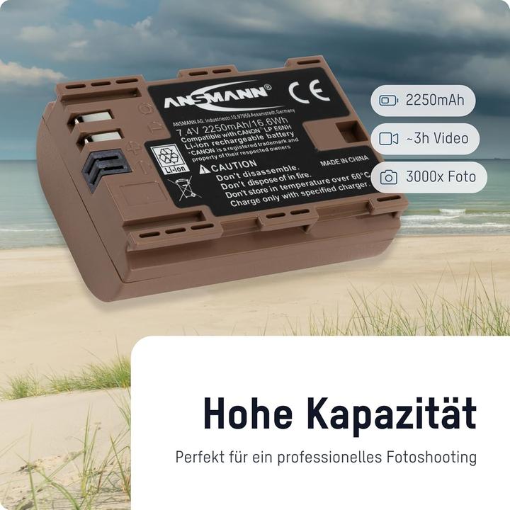 Produktbild Ansmann A-Can LPE6 NH (Kamera Akku)