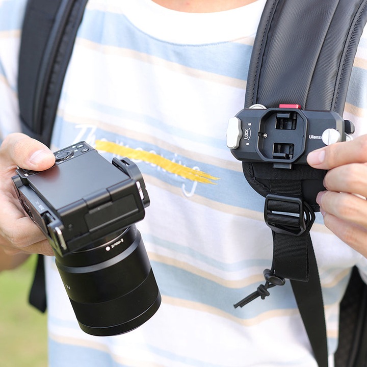 Produktbild Ulanzi Claw Clip Shoulder Strap (Schnellwechselplatte)