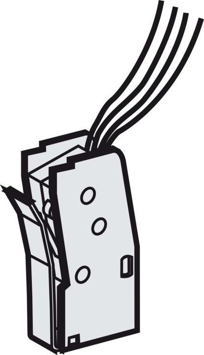 Actual product image Schneider Electric 2 Auxiliary switch 33883 Leading on closing