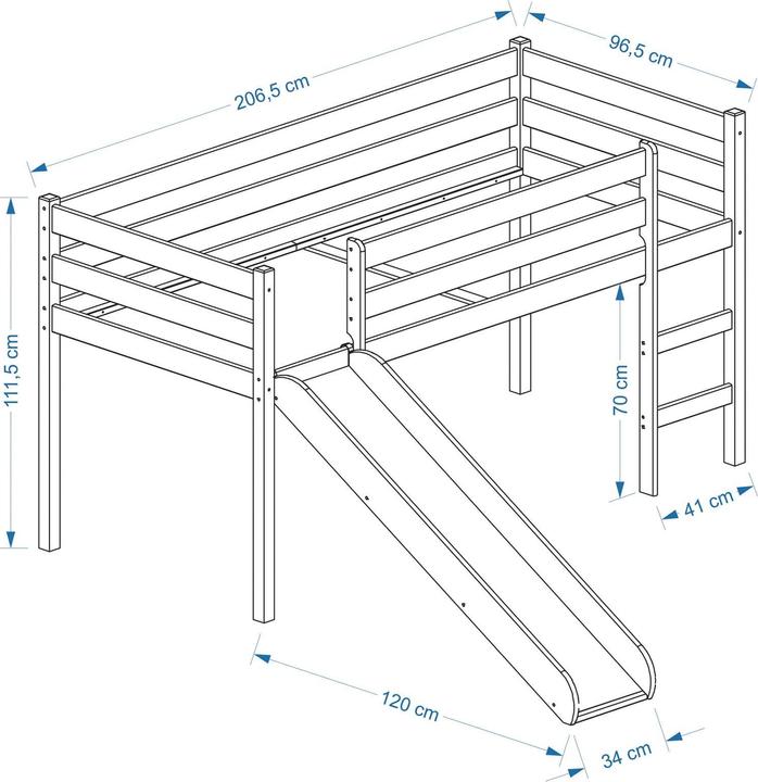 Produktbild IDIMEX Fussball (90 x 200 cm)