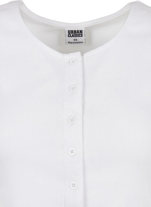 Immagine prodotto Urban Classics Ladies Cropped Button Up Rib Tee (3XL)