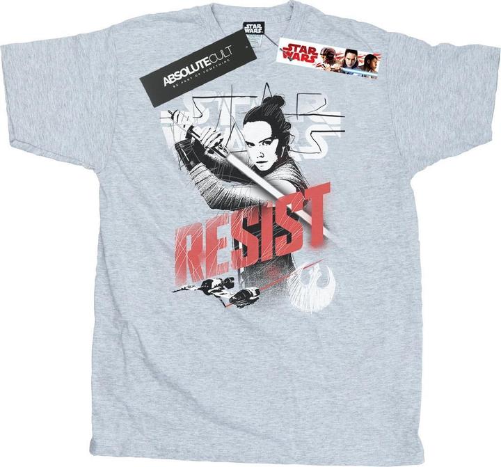 Image du produit Star Wars - T-shirt THE LAST JEDI REY RESIST - Homme (3XL)